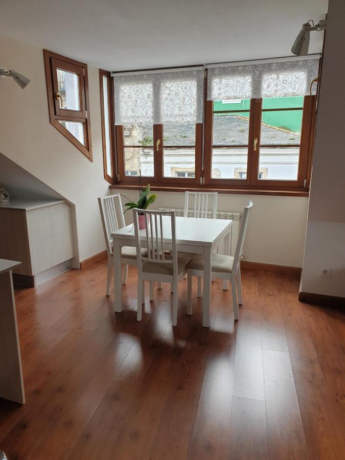 Atico Cine Colon Apartment Ribadeo Exterior photo